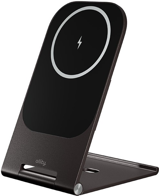 Ładowarka indukcyjna Allity WC-200-15WMS Graphite (5906667550511) - obraz 2