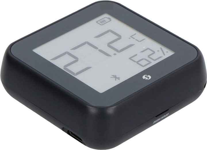 Czujnik temperatury i wilgotności Shelly H&T Gen3 Wi-Fi Black (3800235261545) - obraz 3