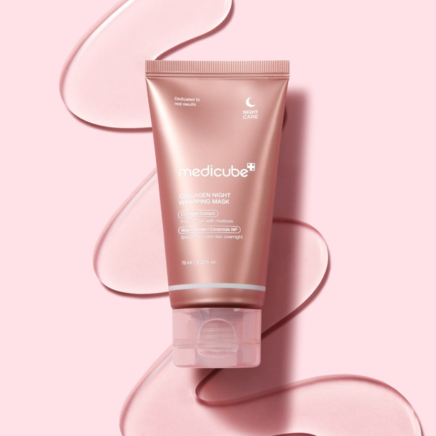 Maseczka do twarzy Medicube Collagen Night Wrapping nawilżający 75 ml (8800256113217) - obraz 3