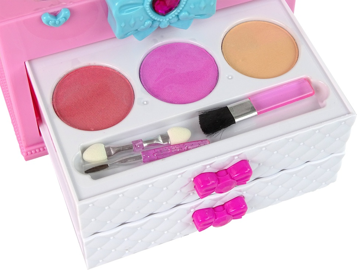 Набір для краси LEAN Toys у валізі рожево-білий 15796 (5905679073049) - зображення 5