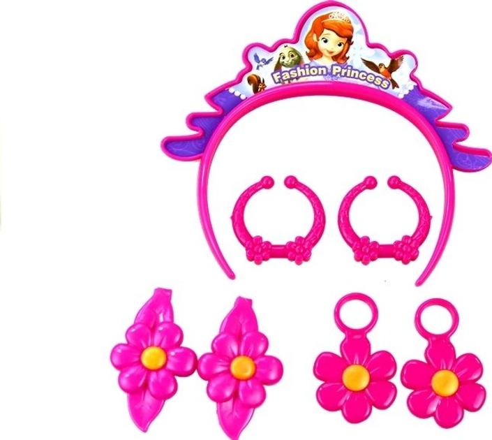 Набір для макіяжу LEAN Toys Принцеси у валізі з сушаркою для волосся 2279 (5905884457511) - зображення 3