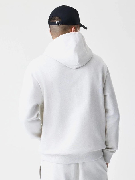 Bluza męska rozpinana streetwear z kapturem New Era Ne Premium Essential 60752360 S Jasnoszara (0198976883021) - obraz 2