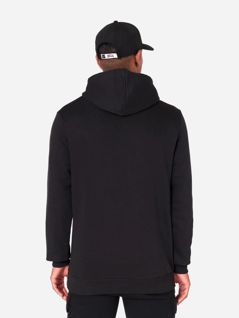 Bluza męska z kapturem kangurka New Era NBA Regular Bulls 60505434 XL Czarna (0197883645777) - obraz 2