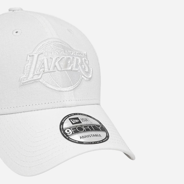 Czapka z daszkiem New Era NBA Ess 940 Lakers 60471483 One Size Biała (0197374042238) - obraz 3