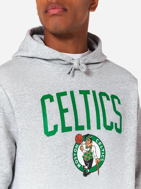 Худі чоловіче New Era Celtics 60505438 XL Світло-сіре (0197883645890) - зображення 3
