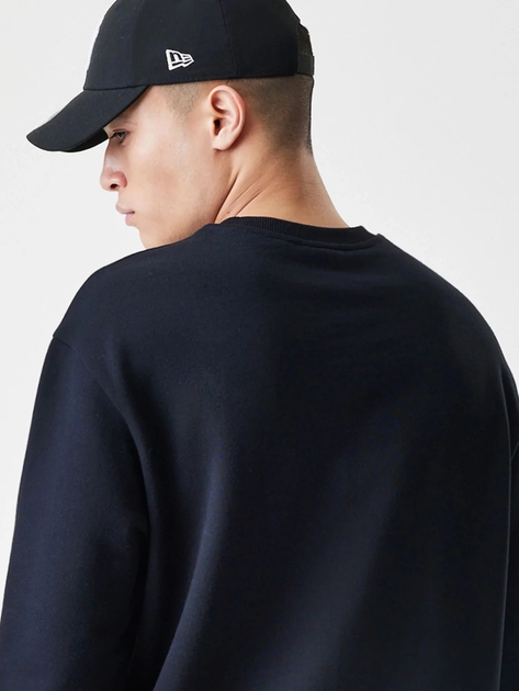 Світшот чоловічий New Era Ne Premium Essential Os Crew 60752356 L Чорний (0198976882826) - зображення 6