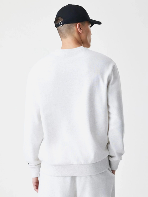 Bluza bez kaptura męska New Era Ne Premium Essential Os Crew 60752357 XL Jasnoszara (0198976882796) - obraz 2