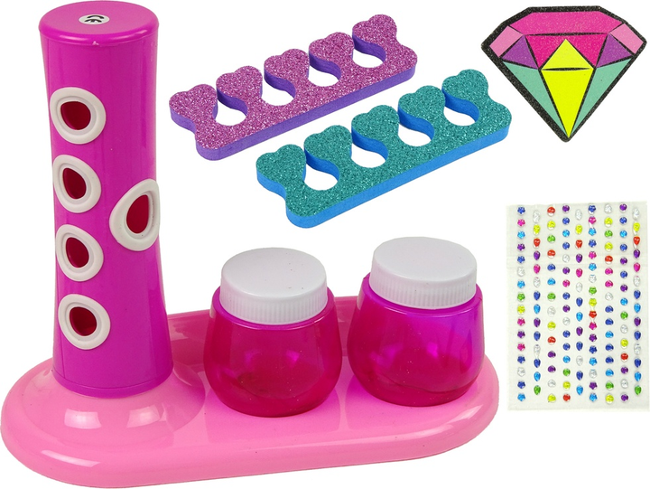 Набір для краси LEAN Toys для розпису нігтів з дозатором та наклейками 10495 (5904665993354) - зображення 4