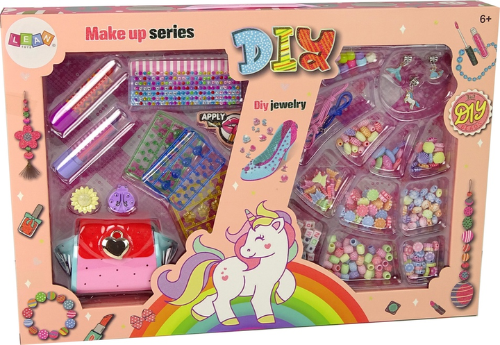 Zestaw piękności LEAN Toys do makijażu i biżuterii 15837 (5905679073742) - obraz 1