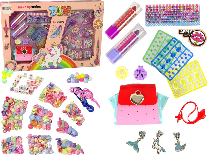 Zestaw piękności LEAN Toys do makijażu i biżuterii 15837 (5905679073742) - obraz 2