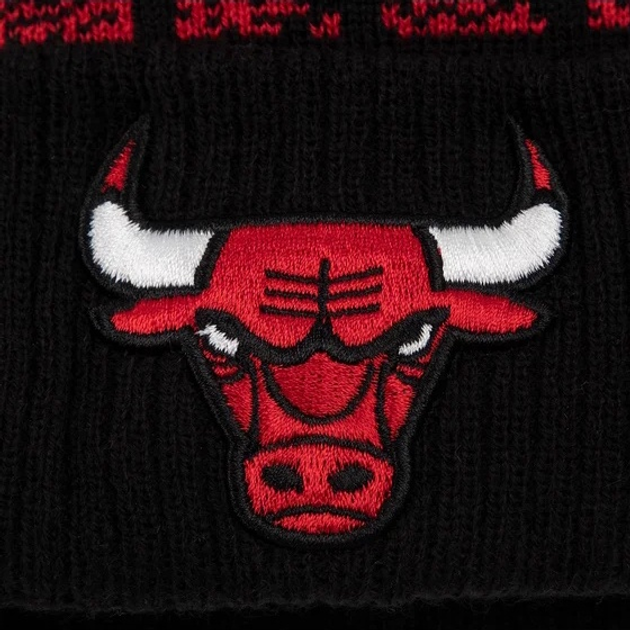 Шапка біні New Era NBA Sport Knit Bulls 12122723 One Size Чорна (0193650537771) - зображення 5