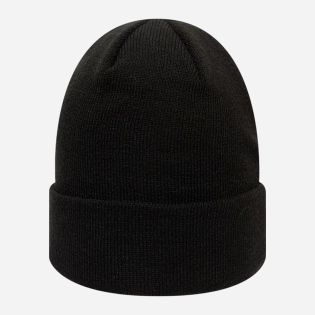 Czapka beanie New Era Cuff Knit 12134752 One Size Czarna (0193650910284) - obraz 4