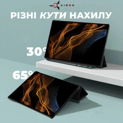 Чохол для планшета AirOn Premium Samsung Galaxy Tab S9 Ultra 14.6' 2023 + Film black - зображення 3