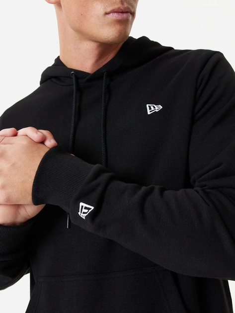 Худі чоловіче New Era Ne Essentls 60416735 2XL Чорне (0197214898469) - зображення 5