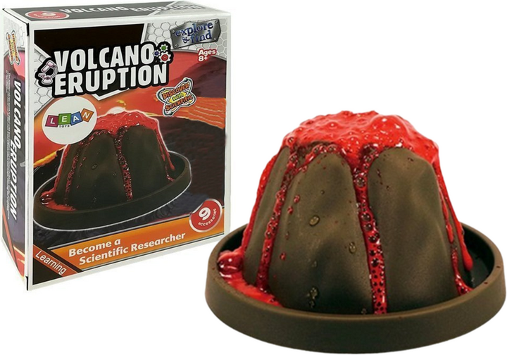 Набір для творчості LEAN Toys освітній Науково-дослідницький Виверження вулкану 6843 (5905214970925) - зображення 2