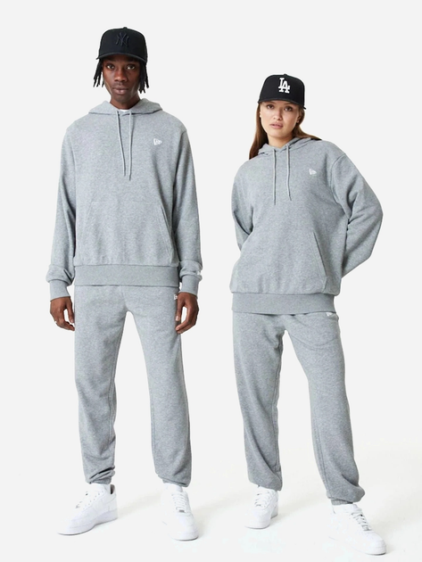 Худі чоловіче New Era Ne Ess 60416734 S Сіре (0197214898377) - зображення 3