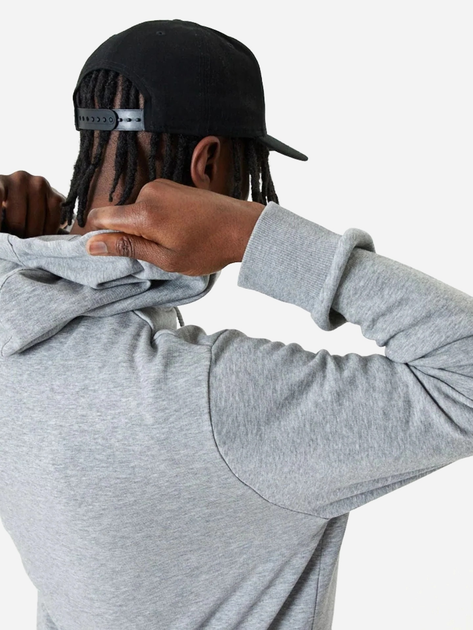 Худі чоловіче New Era Ne Ess 60416734 2XL Сіре (0197214898407) - зображення 6