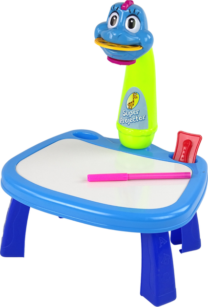 Tablica z projektorem do rysowania LEAN Toys Dinozaur do nauki 12737 (5905214977757) - obraz 2