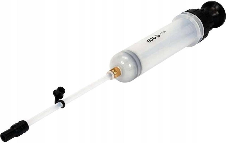 Strzykawka ręczna do płynów eksploatacyjnych YATO 200 ml (YT-07083) - obraz 2