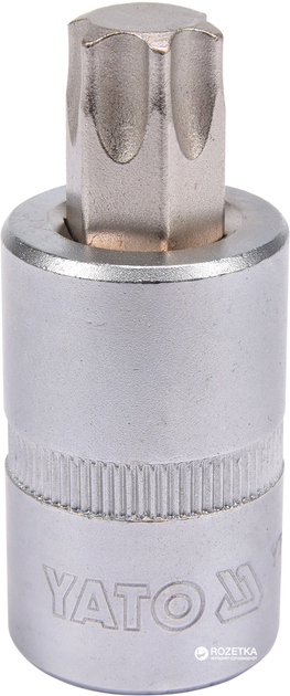 Головка YATO з викрутковою насадкою TORX 1/2" Т60 55 мм (YT-04318) - зображення 1