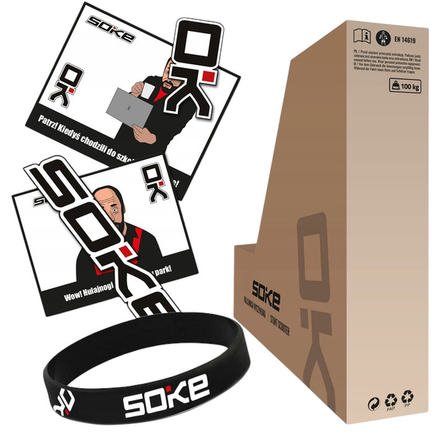 Самокат трюковий Soke GO! Жовто-блакитна 1543 (5903890604790) - зображення 15