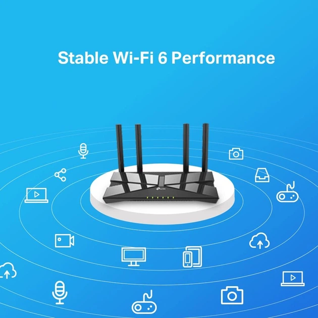 Маршрутизатор роутер TP-Link ARCHER-AX10 AX1500 Wi-Fi 6 роутеры