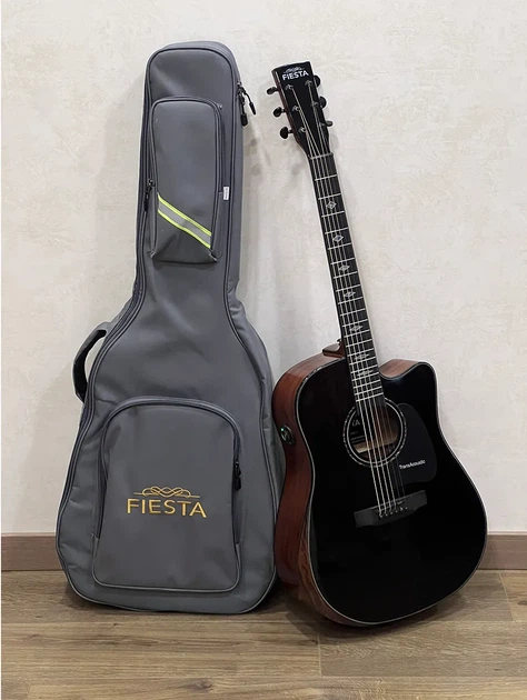 Електро-акустична гітара Fiesta FS-46 BK EQ TransAcoustic - зображення 2