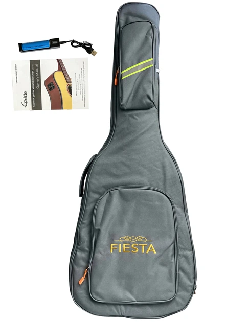Електро-акустична гітара Fiesta FS-46 BK EQ TransAcoustic - зображення 6