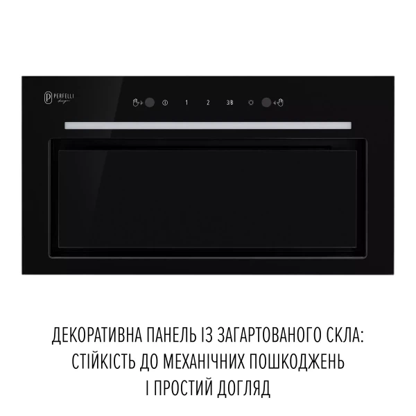 Вытяжка perfelli design filini 5 nero silenzio - зображення 2