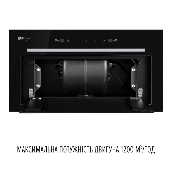 Вытяжка perfelli design filini 5 nero - Фото 4 Вытяжка perfelli design filini 5 nero - изображение 4