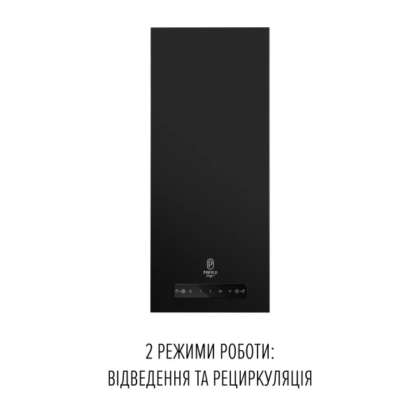 Вытяжка perfelli design quadro 36 nero silenzio - изображение 9