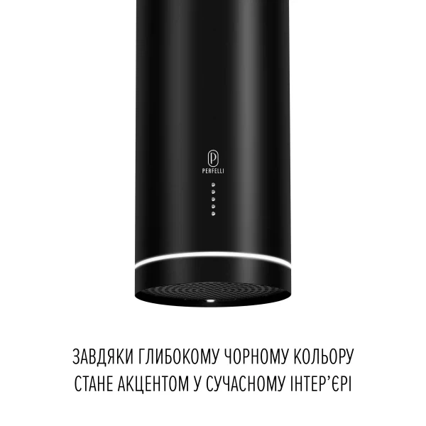 Витяжка perfelli flow 35peb nero - зображення 2