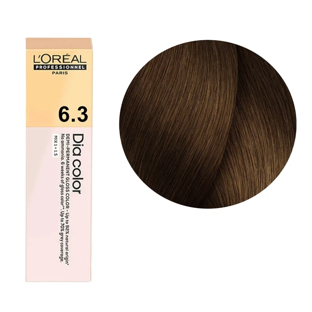 Фарба для волосся L’Oreal Professionnel Paris Dia Color 6.3 без аміаку блонд 60 мл (3474637208189) - зображення 2