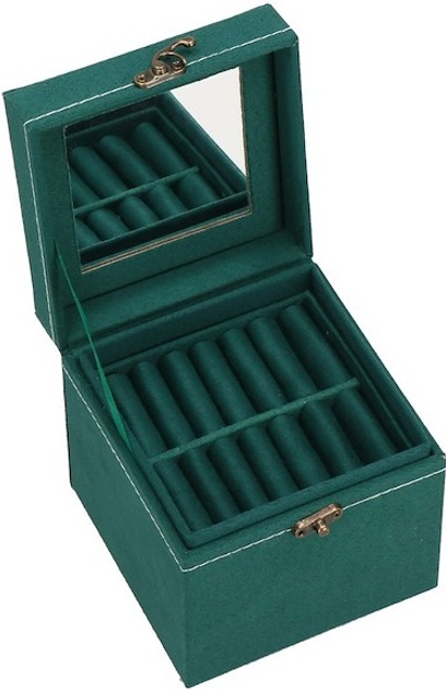 Шкатулка для прикрас Springos HA1088 зелена 12 x 12 x 12 см (5907719433837) - зображення 7