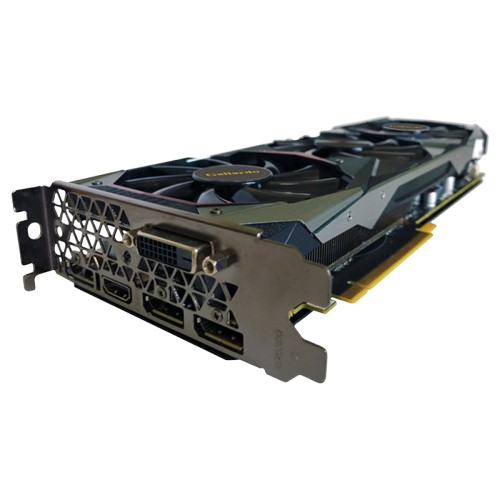 Відеокарта GeForce GTX 1080 Ti 11GB Manli Gallardo RGB (M-NGTX1080TIG/5RIHDPPP-F372G) Б/В - зображення 2