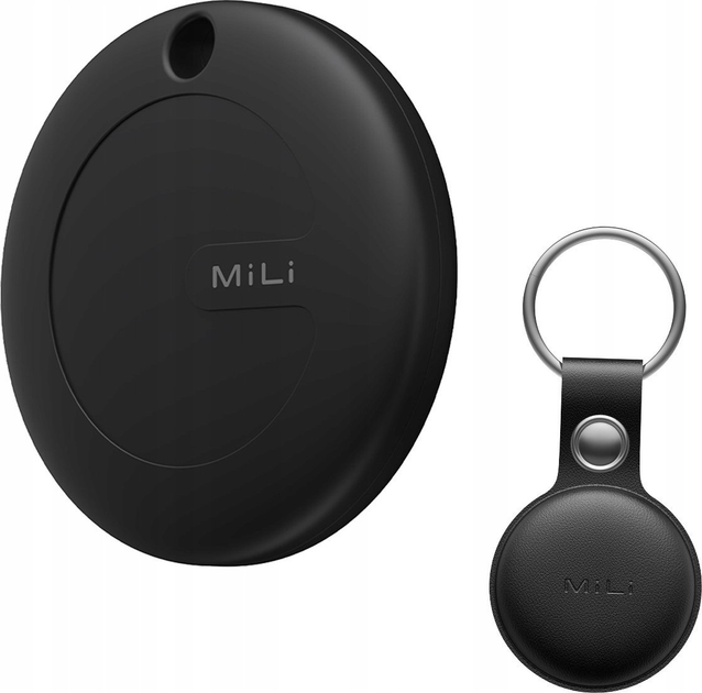 Lokalizator MiLi MiTag AND Black + czarne etui (6938012333820) - obraz 2