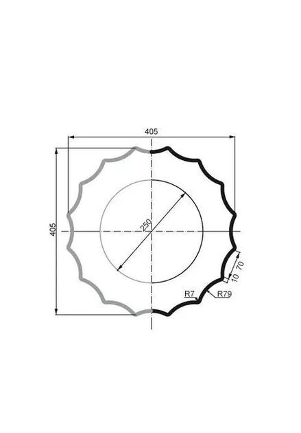 Колонна фасадная Prestige Decor LC 106-21 Full 2000 мм - изображение 2