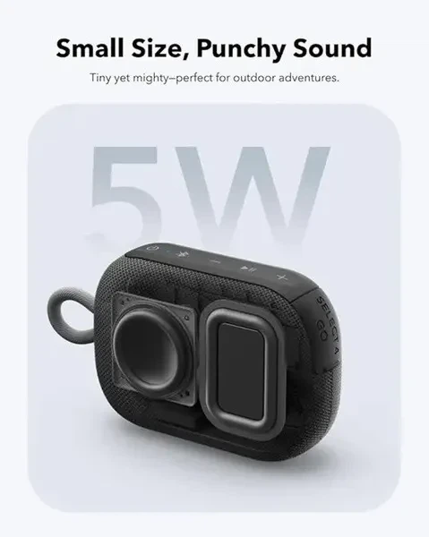 Портативная колонка Anker Soundcore Select 4 Go, Black, Bluetooth 5.4, 20H, IP67, 2400 mAh - Фото 4 Портативная колонка Anker Soundcore Select 4 Go, Black, Bluetooth 5.4, 20H, IP67, 2400 mAh - изображение 4