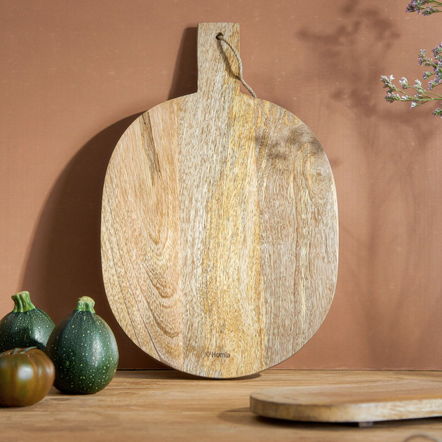 Deska do krojenia Homla Soser Mango drewniana 42 x 27 cm (5904183836829) - obraz 2