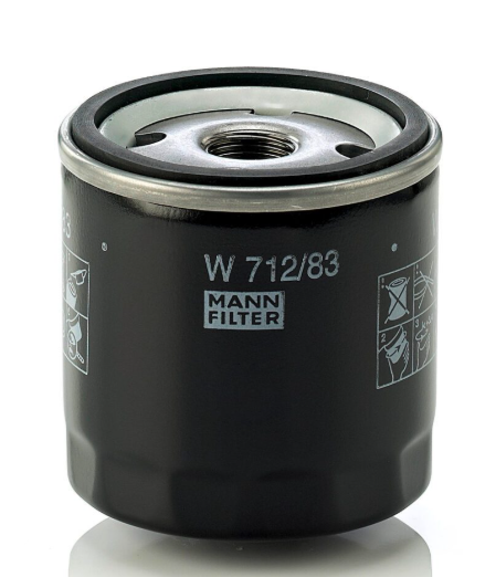 Фильтр масла MANN W712/83 (Lexus;Toyota) - изображение 2