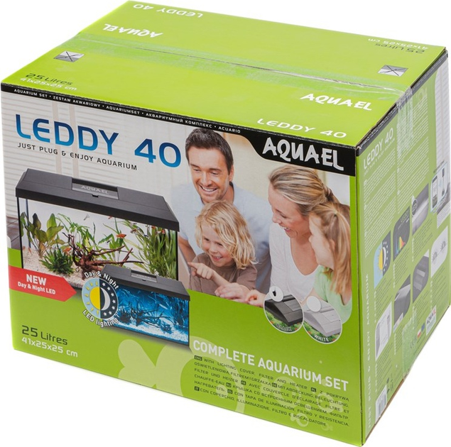 Zestaw akwariowy Aquael Leddy Plus 40 D&N 2.0 25 L Black (5905546333344) - obraz 15