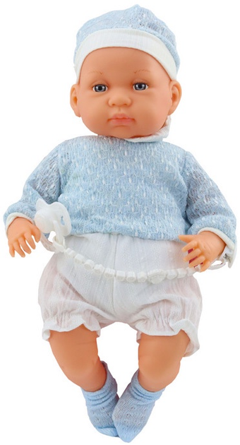 Пупс Lean Toys Bobas з аксесуарами Blue 46 см (5905214972080) - зображення 3