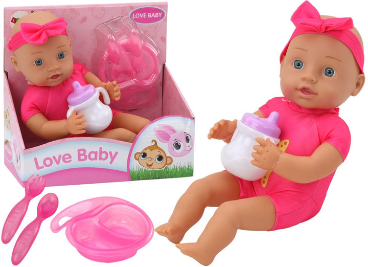 Пупс Lean Toys з аксесуарами Pink 31 см (5905991004066) - зображення 2