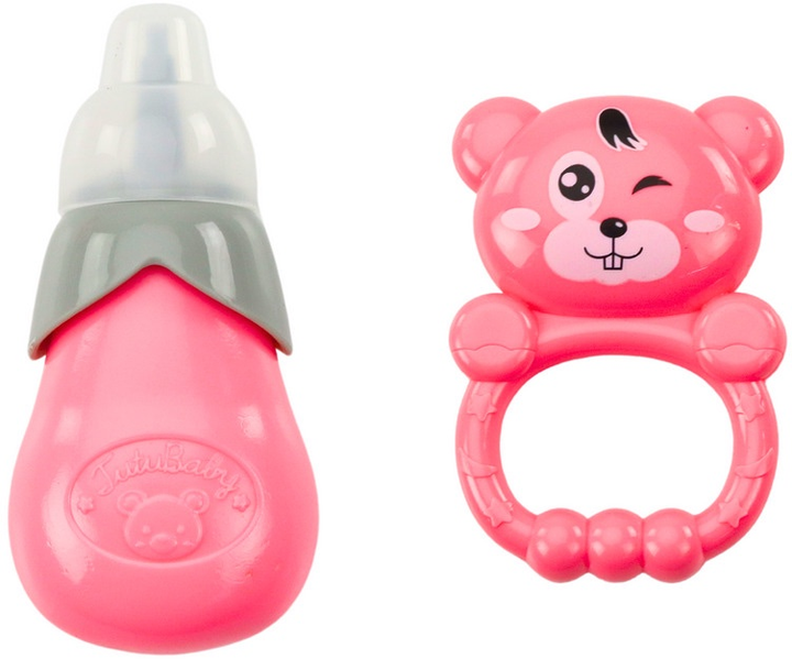 Пупс Lean Toys з функцією пісяння Blue 33 см (5905991009412) - зображення 5