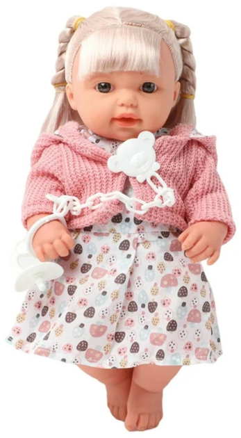Пупс Lean Toys з аксесуарами Pink 30 см (5905991055693) - зображення 1