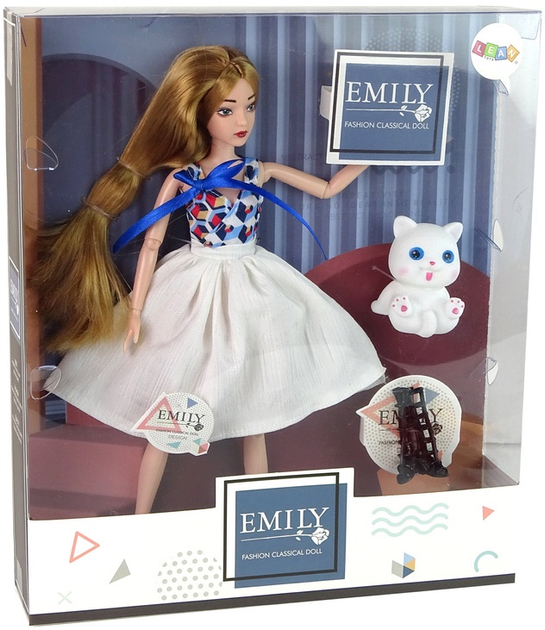 Лялька Lean Toys Емілі з аксесуарами 30 см (5905515359962) - зображення 1
