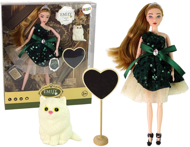 Лялька Lean Toys Емілі з аксесуарами 30 см (5905515359986) - зображення 2