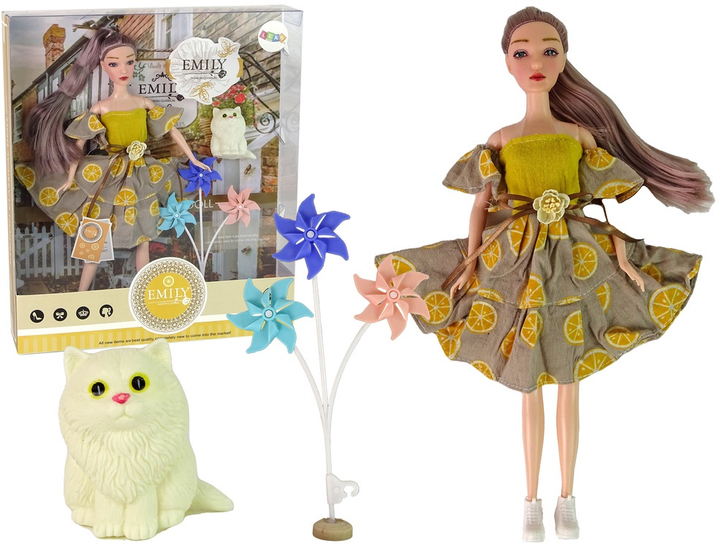 Лялька Lean Toys Емілі з аксесуарами 30 см (5905679070017) - зображення 2