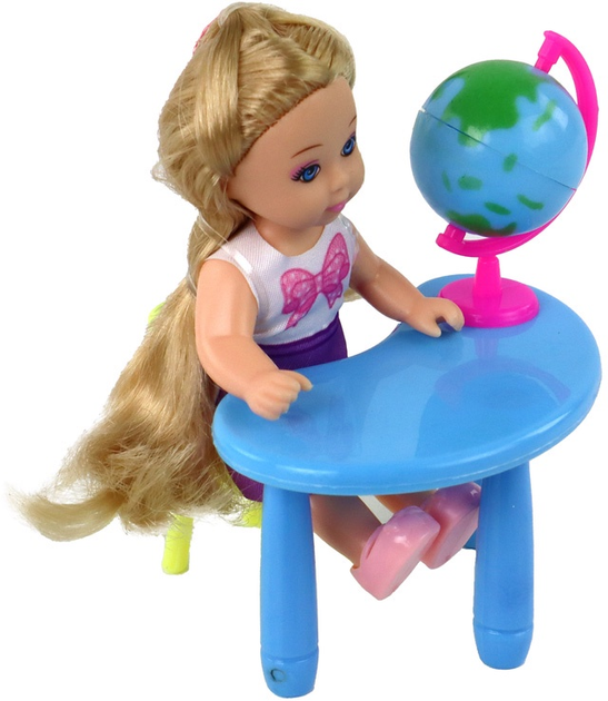 Zestaw lalek Lean Toys Nauczycielka 31 cm + Uczennicą 11.5 cm + Akcesoria (5905515355605) - obraz 4