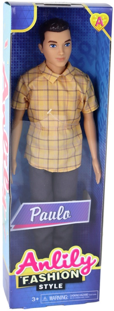 Лялька Lean Toys хлопчик у сорочці 30 см (5905679077313) - зображення 1